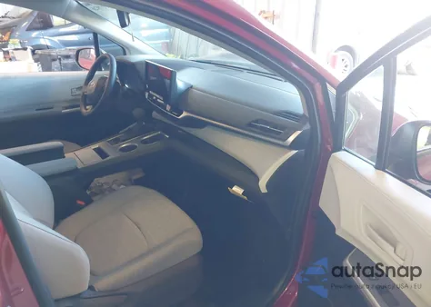 2025 Toyota Sienna Le z USA, uszkodzony, nr VIN 5TDBSKFC9SS211178